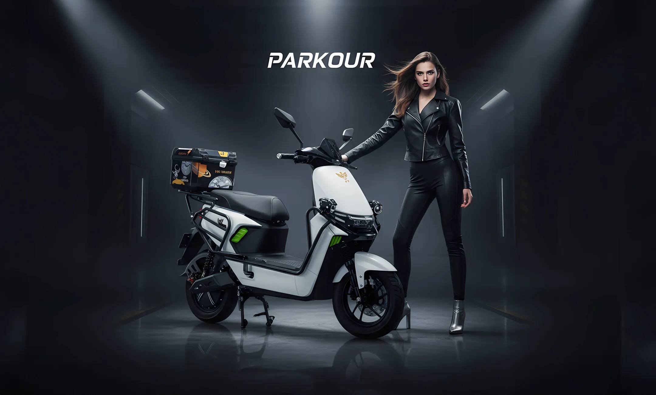 ZF-Parkour EV Scooty